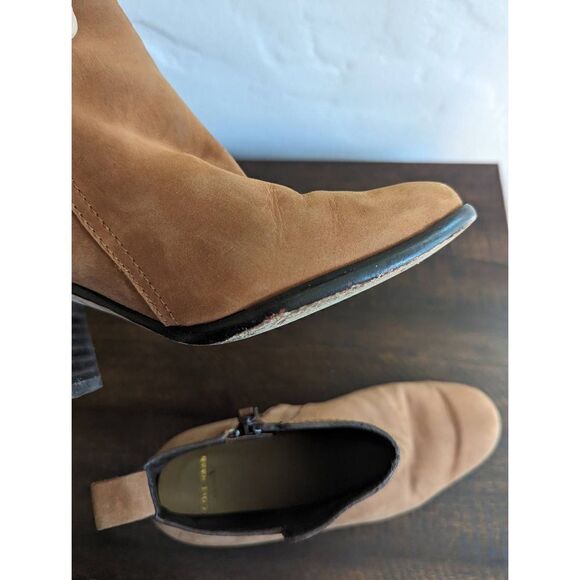 Cole Haan Chesney Brown Leather Booties Women's - Size 8B - Picture 9 of 10